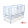 Kinderbett 120x60cm mit Sternen mit Schublade STANDARD