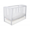 Kinderbett 120x60cm mit Sternen mit Schublade STANDARD