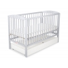Kinderbett 120x60cm mit Sternen mit Schublade STANDARD