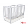 Kinderbett 120x60cm mit Sternen mit Schublade STANDARD