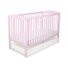 Kinderbett 120x60cm mit Sternen mit Schublade STANDARD