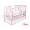 Kinderbett 120x60cm mit Sternen mit Schublade STANDARD