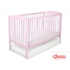 Kinderbett 120x60cm mit Sternen mit Schublade STANDARD