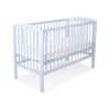 Blau Babybett Kinderbett 120 x 60 cm mit Sternen