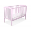Babybett 120x60cm mit Sternen - rosa