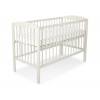 Kinderbett für Baby 120x60  mit Sternen - creme