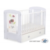 Kinderbett 120x60cm Secret forest mit Schublade MAXI