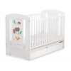 Kinderbett 120x60cm Secret forest mit Schublade STANDARD