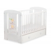 Kinderbett 120x60cm Sweet bears mit Schublade MAXI