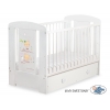 Kinderbett 120x60cm Sweet bears mit Schublade MAXI