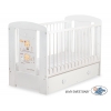 Kinderbett 120x60cm Sweet bears mit Schublade MAXI