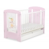 Kinderbett 120x60cm Sweet bears mit Schublade STANDARD