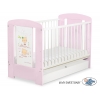 Kinderbett 120x60cm Sweet bears mit Schublade STANDARD