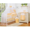 Für Kinderbett Bettwäsche Set 7-tlg mit Moskitonetz - Little Prince/Princess pfirsich