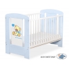 Kinderbett Blau 120x60cm Bär mit Schleife blau nr 5004-03-323