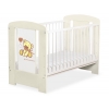 Kinderbett Creme 120x60cm Bär mit Schleife creme nr 5004-10-321