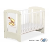 Kinderbett Creme 120x60cm Bär mit Schleife creme nr 5004-10-321