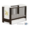 Kinderbett mit Schublade STANDARD 120x60cm Bär mit Schleife creme