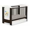 Kinderbett mit Schublade STANDARD 120x60cm Bär mit Schleife creme