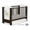 Kinderbett mit Schublade STANDARD 120x60cm Bär mit Schleife creme