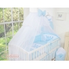 Kinderbett Moskitonetz aus Chiffon - Little Prince/Princess blau