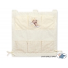 Kinderbett-Tasche creme - Gute Nacht