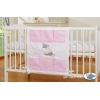 Kinderbett-Tasche - Esel Luca rosa