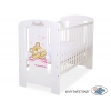 Kinderbett Weiß 120x60cm Teddy Bär Barnaba nr 5005-07-800
