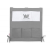 Kinderbetttasche - Little Prince/Princess anthrazit
