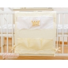 Kinderbetttasche - Little Prince/Princess creme