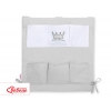 Kinderbetttasche - Little Prince/Princess grau