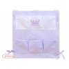 Kinderbetttasche - Little Prince/Princess lila