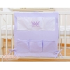 Kinderbetttasche - Little Prince/Princess lila