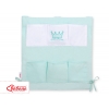 Kinderbetttasche - Little Prince/Princess minze