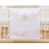 Kinderbetttasche - Little Prince/Princess weiß