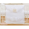 Kinderbetttasche - Little Prince/Princess weiß