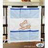 Kinderbetttasche - Teddy Bär Barnaba blau