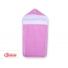 Kinderwagen Fußsack - Blumenmuster-Rosa