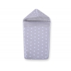 Kinderwagen-Schlafsack - graue Sternchen