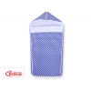 Kinderwagenschlafsack - Dunkelblau-Blumenmuster