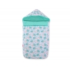 Kinderwagenschlafsack - Igel mint