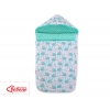 Kinderwagenschlafsack - Igel mint