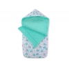 Kinderwagenschlafsack - Igel mint