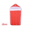 Kinderwagenschlafsack - Rote Sternchen
