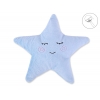 Kissen LITTLE STAR mit Rassel - blau