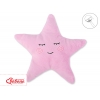 Kissen LITTLE STAR mit Rassel - rosa