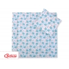 Kissen und Decke für Kinderwagen Set 2tlg - Igel mint