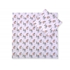 Kissen und Decke für Kinderwagen Set 2tlg - little doggies