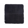 Klappbare Spielmatte Quadrat Schwarz 105x105 cm VELVET