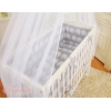 Komplett  Beistellbett FABIO mit Matratze und Bettwäsche Set - Basic Elefanten grau